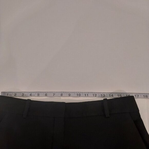 Theory High Waisted Wide Leg Black Pants Size 12 - Picture 5 of 14